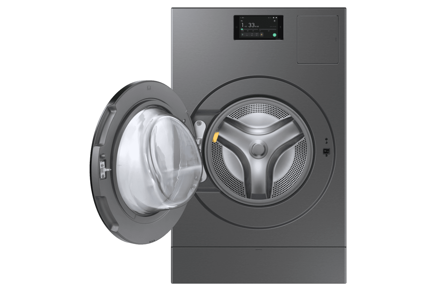 Samsung 25/15kg Wi-Fi Bespoke AI Front Loader Washer/dryer with Heat Pump Technology, AI EcoBubble & AI Energy Mode WD25DB8995BZNQ